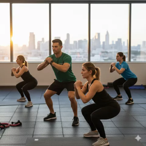 Alexandre Moreau en coaching de groupe